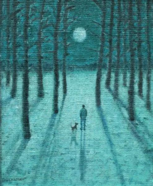 希望你不是孤独的，英国当代艺术家Stuart Buchanan 作品