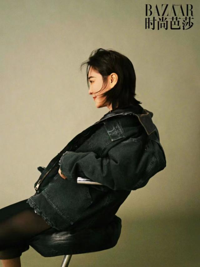 贾玲瘦了100斤后美呆了，时尚芭莎三月刊，贾玲YOLO