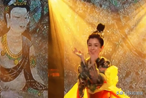 同样是“敦煌风”造型，几位女明星放一起对比，颜值差距一目了然