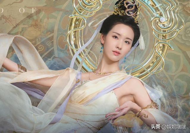 同样是“敦煌风”造型，几位女明星放一起对比，颜值差距一目了然