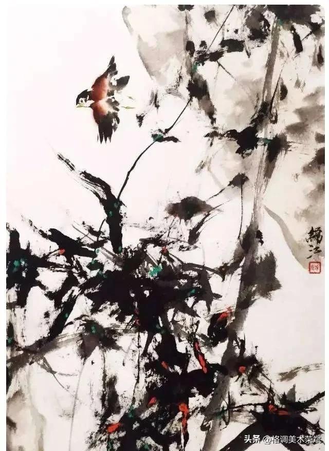 著名演员徐锦江先生的绘画艺术作品欣赏，不愧是科班出身的艺术家