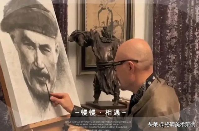 著名演员徐锦江先生的绘画艺术作品欣赏，不愧是科班出身的艺术家