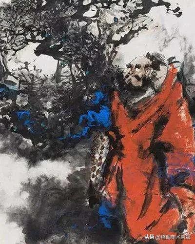 著名演员徐锦江先生的绘画艺术作品欣赏，不愧是科班出身的艺术家