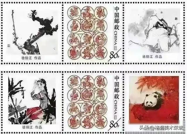 著名演员徐锦江先生的绘画艺术作品欣赏，不愧是科班出身的艺术家